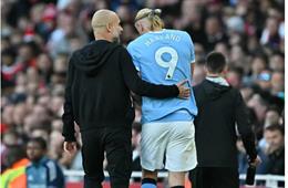 Pep Guardiola cập nhật tình hình chấn thương của Erling Haaland